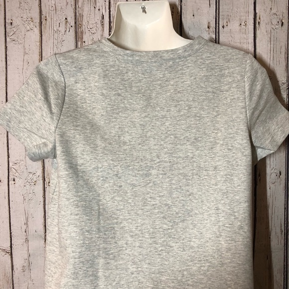 NWT J. Crew Lace Up Gray Dress - Picture 6 of 8